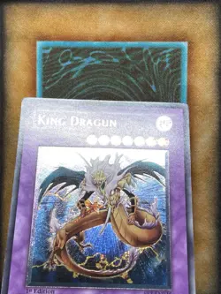Yugioh King Dragun FET-EN036 Ultimate Rare 1st Ed VLP - Image 3