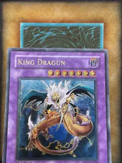 Yugioh King Dragun FET-EN036 Ultimate Rare 1st Ed VLP - Image 4