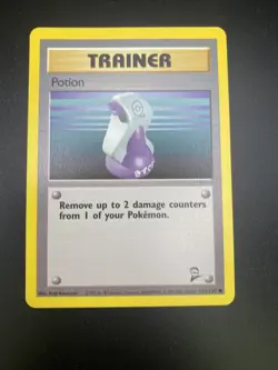 Trainer Potion 122/130 Base set 2 pokemon card - Image 1