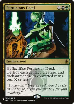 MTG The List (MB2) Pernicious Deed #A25-212 - Image 1