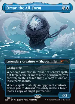 MTG Foil Secret Lair Orvar, the All-Form #1683 - Image 1