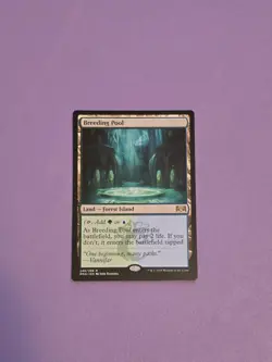 MTG Breeding Pool Ravnica Allegiance - Shock Land #246 NM - Image 1