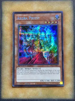 Yugioh Asura Priest SBC2-ENI05 Speed Duel Secret Rare 1st Ed NM - Image 1