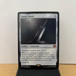 MTG, Buster Sword, NM, Non-Foil, FIN M 0255 - Image 1