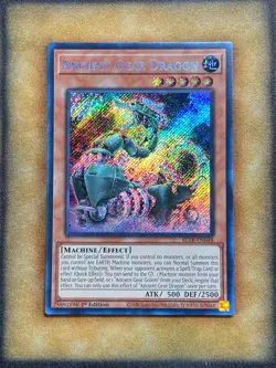 Yugioh Ancient Gear Dragon BLTR-EN048 Secret Rare 1st Ed NM - Image 1