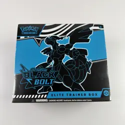 Pokemon TCG Scarlet & Violet – Black Bolt Elite Trainer Box ETB – New Sealed - Image 1