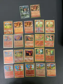 Lot of 22 Charmander Pokemon Card Collection VTG WOTC English/Japanese - Image 1