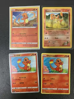 Lot of 22 Charmander Pokemon Card Collection VTG WOTC English/Japanese - Image 2