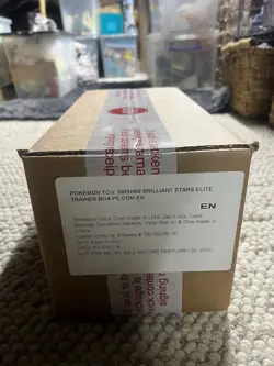 Pokemon Center Brilliant Stars Elite Trainer Box ETB factory Sealed Case of 4 - Image 2
