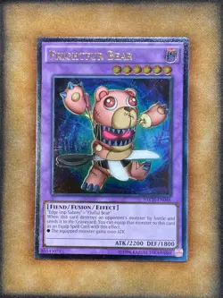 Yugioh Frightfur Bear NECH-EN046 Ultimate Rare NM - Image 1
