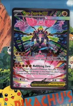 Pokemon TCG Mega Zygarde ex 120/088 Me03: Perfect Order Holo NM/M - Image 1