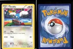 Swablu 104/124 Uncommon Dragons Exalted Pokemon Lightly Played - Image 3