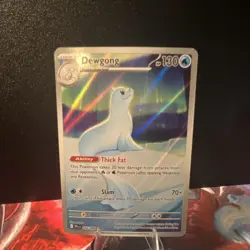 Pokemon Dewgong 097/094 Me02: Phantasmal Flames Illustration Rare Holo 130HP - Image 1