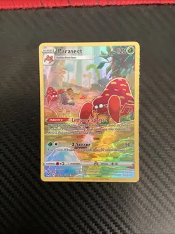 Pokemon TCG Parasect Lost Origin Trainer Gallery Tg01/Tg30 Holo Ultra Rare NM - Image 1