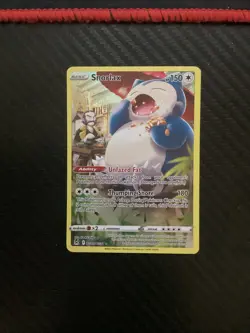 Pokemon TCG Snorlax Lost Origin Trainer Gallery TG10/TG30 Holo Ultra Rare NM - Image 1