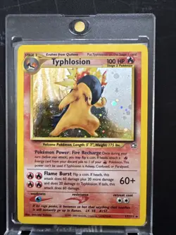 Pokemon Typhlosion 17/111 Neo Genesis 2000 Rare Holo Near Mint - Image 1