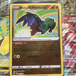 2022 Pokemon Sword & Shield Astral Radiance Radiant Hawlucha #081/189 - Image 1