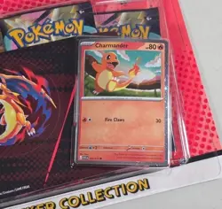 Pokemon TCG Mega Evolution Ascended Heroes Tech Sticker Collection - Charmander - Image 3