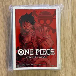 Official One Piece Card Game Sleeves Vol. 1 (Monkey D. Luffy) - from Japan - Image 1