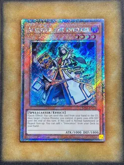 Yugioh Aleister the Invoker RA04-EN278 Platinum Secret Rare 1st Ed NM - Image 1