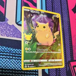 Pikachu 005/025 Celebrations Holo Full Art Pokemon Card - Image 2
