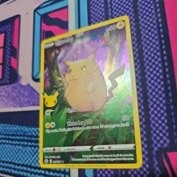Pikachu 005/025 Celebrations Holo Full Art Pokemon Card - Image 3