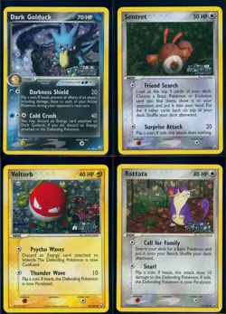 Pokemon EX TEAM ROCKET RETURNS - 4 Reverse Holo Cards - ENG - Near Mint - Image 1