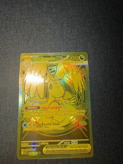 Pokemon Mega Dragonite EX Full Art Holo Card 295/217 ASC EN 370 HP - Image 5