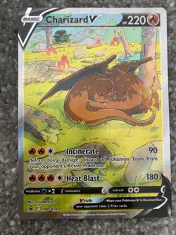 Charizard V Swsh260 Swsh: Sword & Shield Promo Card Really Rare nintendo - Image 1