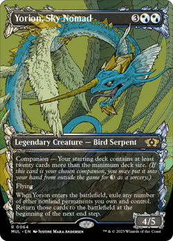 Yorion, Sky Nomad Multiverse Legends NM Creature Rare MAGIC CARD ABUGames - Image 1
