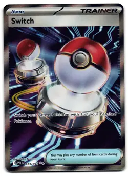 Switch 123/094 - Phantasmal Flames Ultra Rare Pokemon TCG - NM Card - Image 1