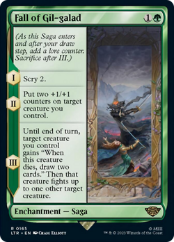 Fall of Gil-galad LOTR: Tales of Middle-earth NM CARD ABUGames - Image 1