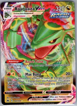 Rayquaza VMAX 102/159 Crown Zenith - Pokemon Card - NM - Image 1