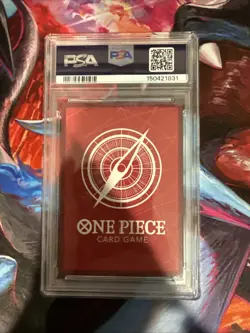 Shanks (2025 PSA Magazine Promo) OP09-001 One Piece Promotion Cards Foil PSA 10 - Image 2