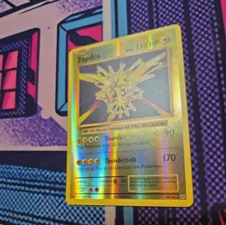 Zapdos 42/108 Reverse Holo XY Evolutions Pokemon Card - Image 3