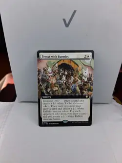 Tempt with Bunnies (Extended Art) Commander: Bloomburrow Regular - Image 1