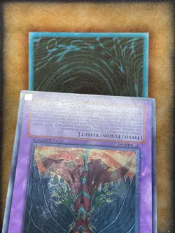 Yugioh Evil Hero Inferno Wing GLAS-EN038 Ultimate Rare 1st Ed LP - Image 5