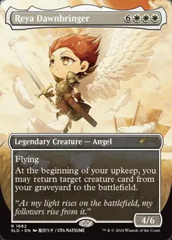 MTG Foil Secret Lair Reya Dawnbringer #1682 - Image 1