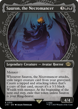 Sauron, the Necromancer Showcase LOTR Tales of Middle-earth NM - Image 1