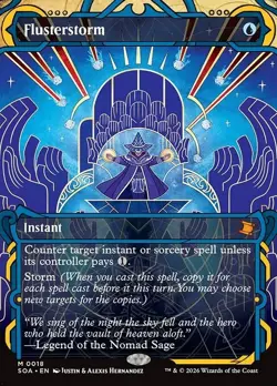 Flusterstorm x1 Secrets of Strixhaven Mystical Archive SOA NM MTG - Image 1