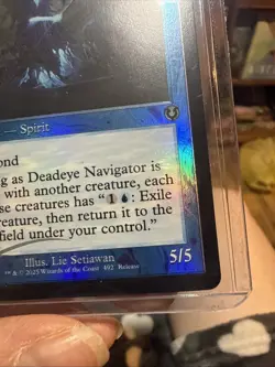 1x MTG Deadeye Navigator *FOIL* Retro Innistrad PROMO Rare! NM Mint - Image 4
