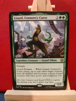 Lizard, Connor's Curse - Marvel's Spider-Man - Rare - NM - MTG - Image 1