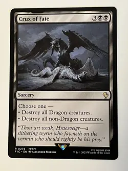 Crux of Fate Commander: Final Fantasy Non-Foil Regular MTG NM - Image 1