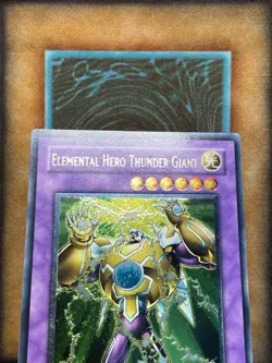 Yugioh Elemental Hero Thunder Giant TLM-EN036 Ultimate Rare 1st Ed NM - Image 4