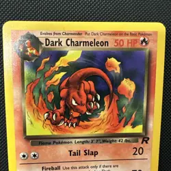 Pokemon TCG Dark Chameleon 32/82 Team Rocket Base Set MP/HP Vintage - Image 2