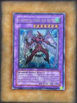 Yugioh Elemental Hero Air Neos STON-EN034 Ultimate Rare 1st Ed NM - Image 1