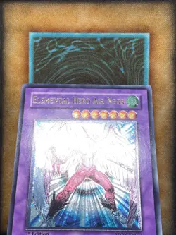 Yugioh Elemental Hero Air Neos STON-EN034 Ultimate Rare 1st Ed NM - Image 2