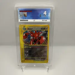 Scizor H21/H32 Aquapolis Holo ACE 4 Graded Pokemon Card - Image 1