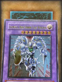 Yugioh Elemental Hero Shining Flare Wingman EEN-EN036 Ultimate Rare 1st EURO NM - Image 4