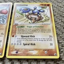Hitmonchan 24/115 & Hitmontop 26/115 - ex Unseen Forces Mint/NM Pokemon Cards - Image 5